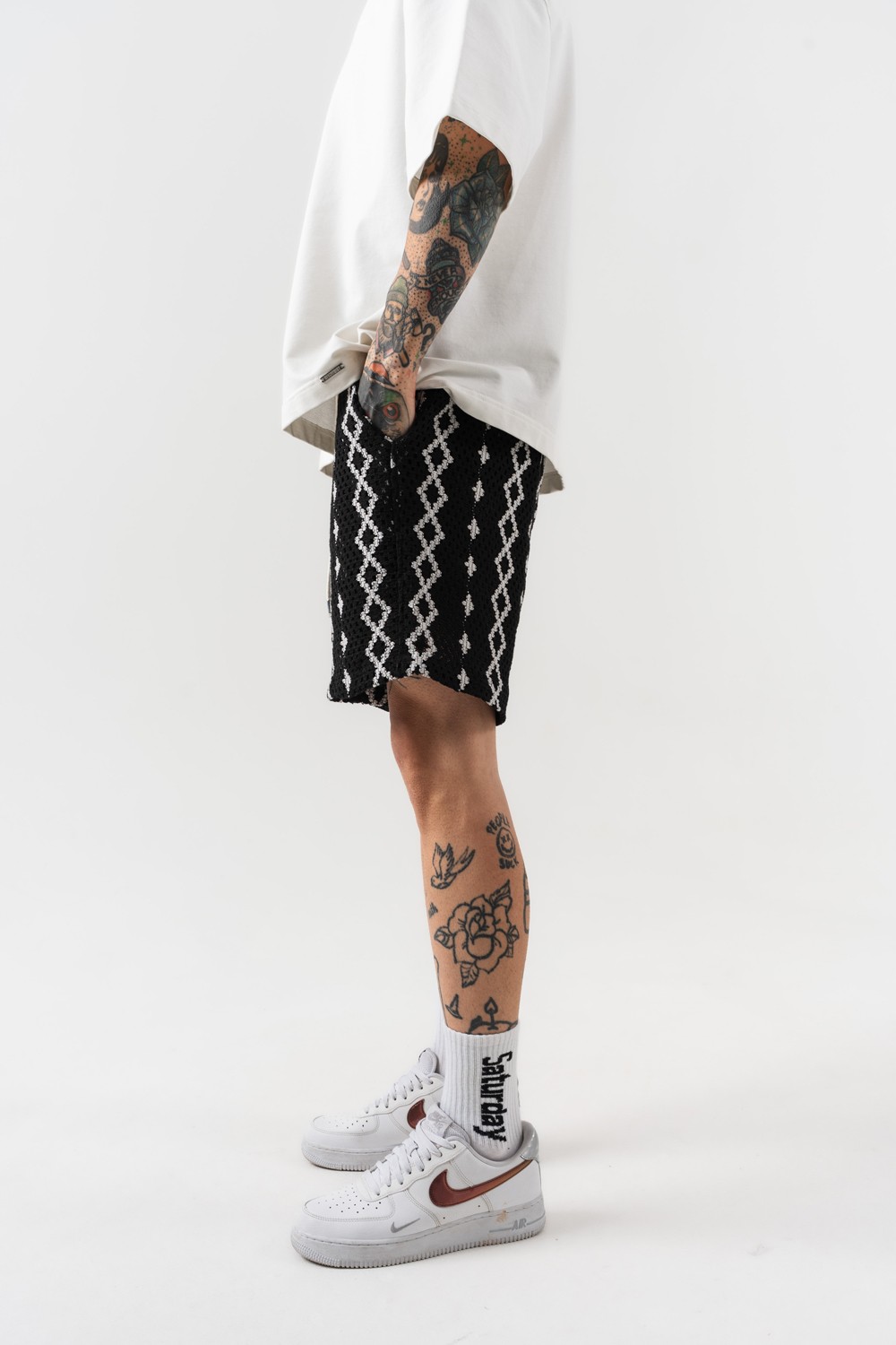 Rawcut Knit Triko Şort
