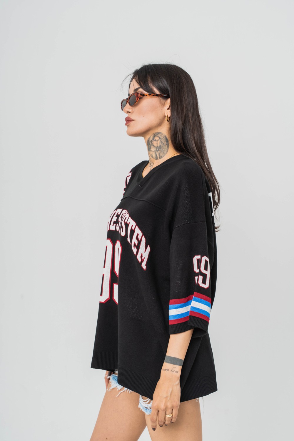 Off The System 99 Knit Oversize Triko T-shirt 
