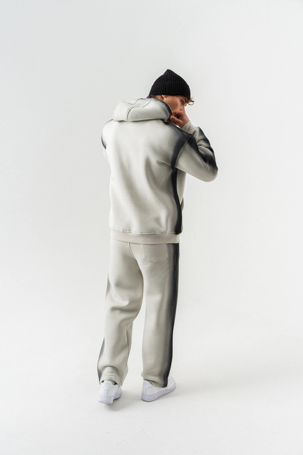 Fadeborn Kapüşonlu Sweatshirt ve Baggy Eşofman Takım