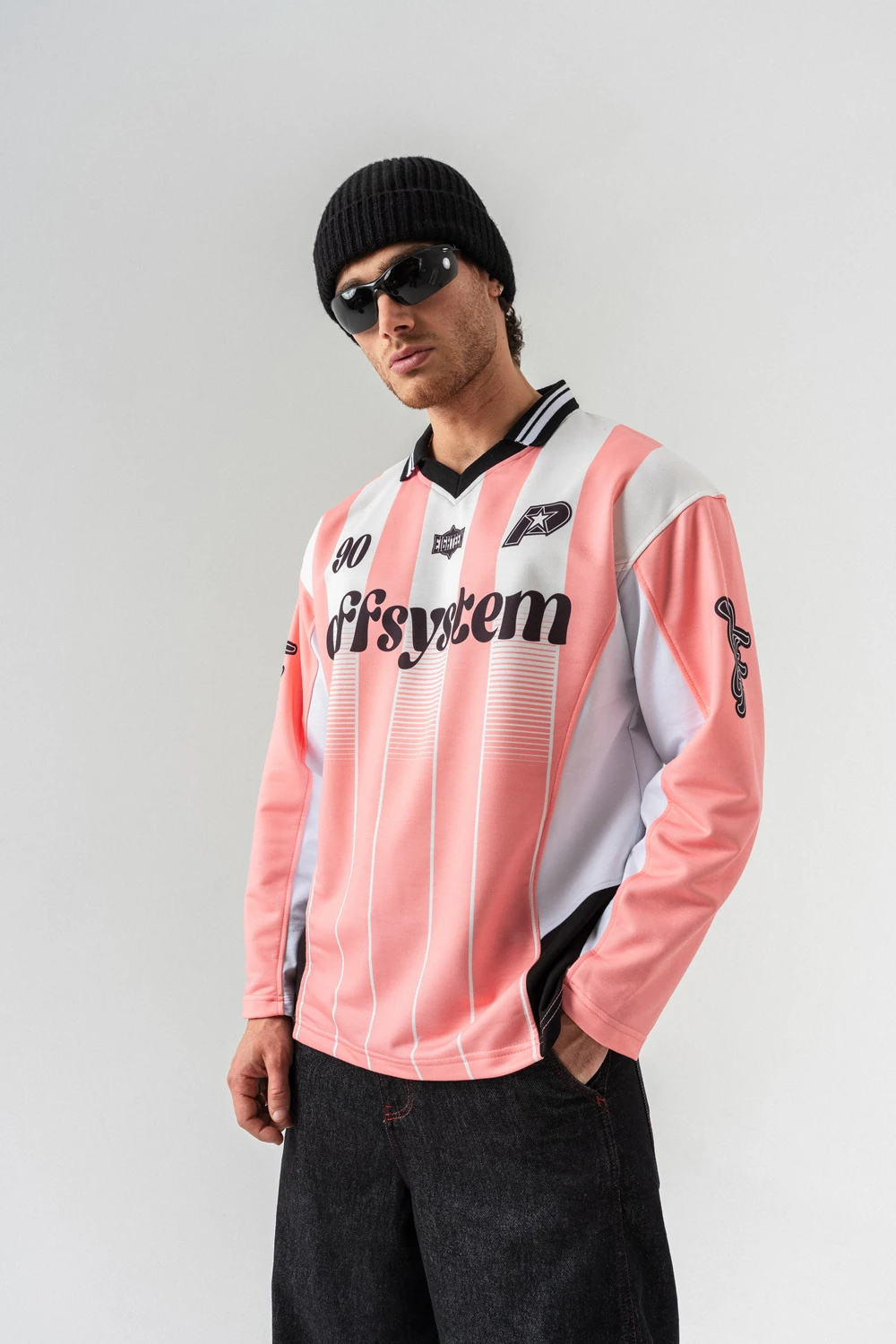 Offsystem Polo Yaka Uzun Kol Forma Sweatshirt