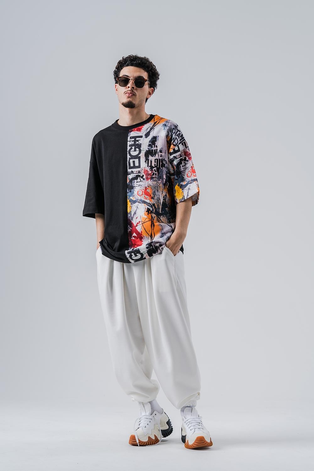Stand Up  Bisiklet Yaka Oversize T-shirt