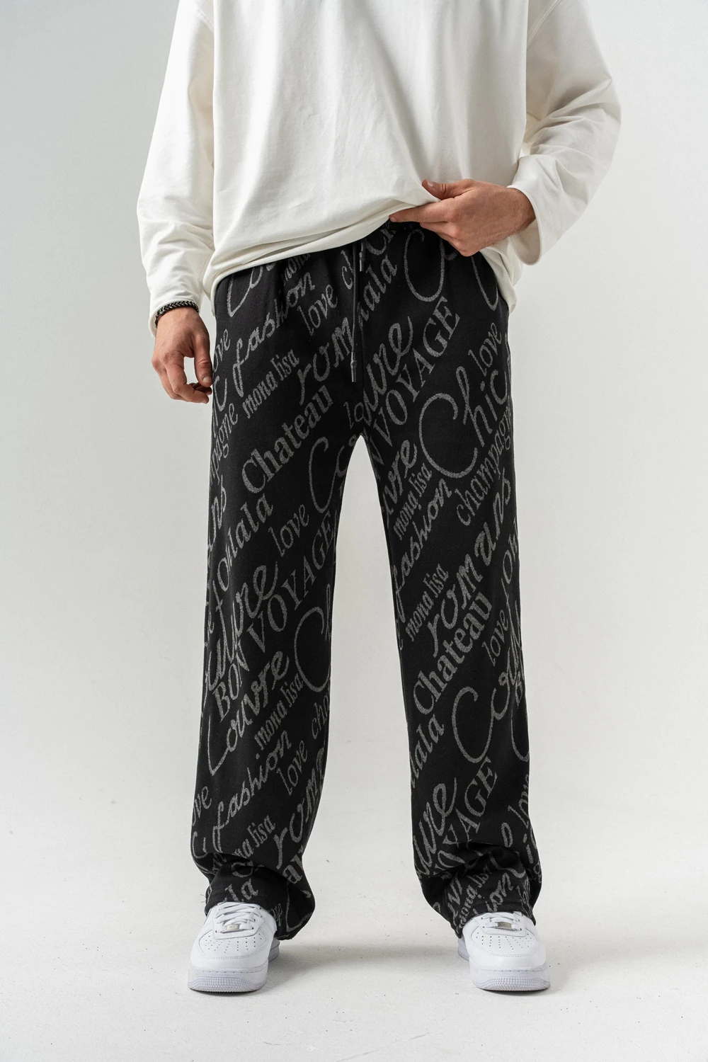 Voyage Bel Lastikli Baggy Pantolon