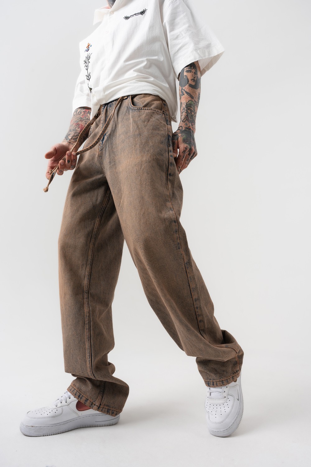 Ghostline Jean Baggy Pantolon