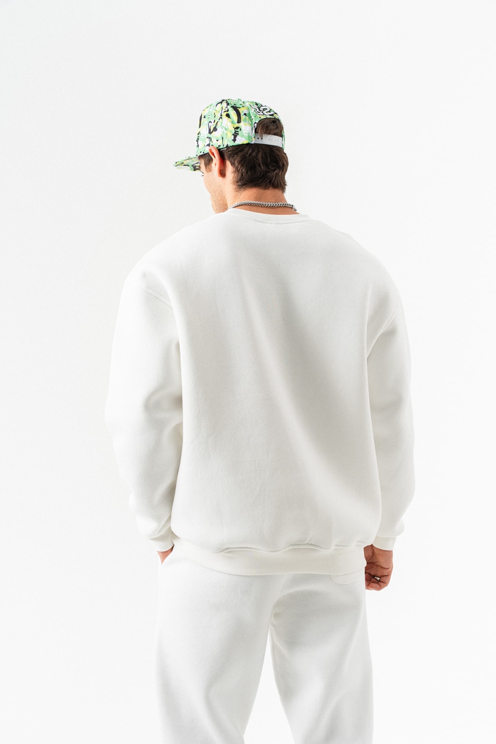 Overcast Bisiklet Yaka Sweatshirt