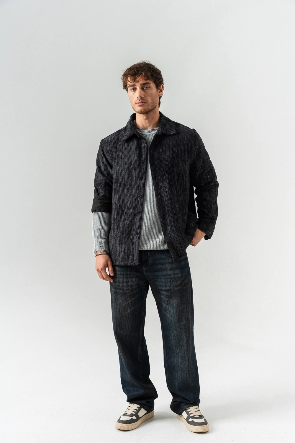 Vantedge Kadife Gömlek