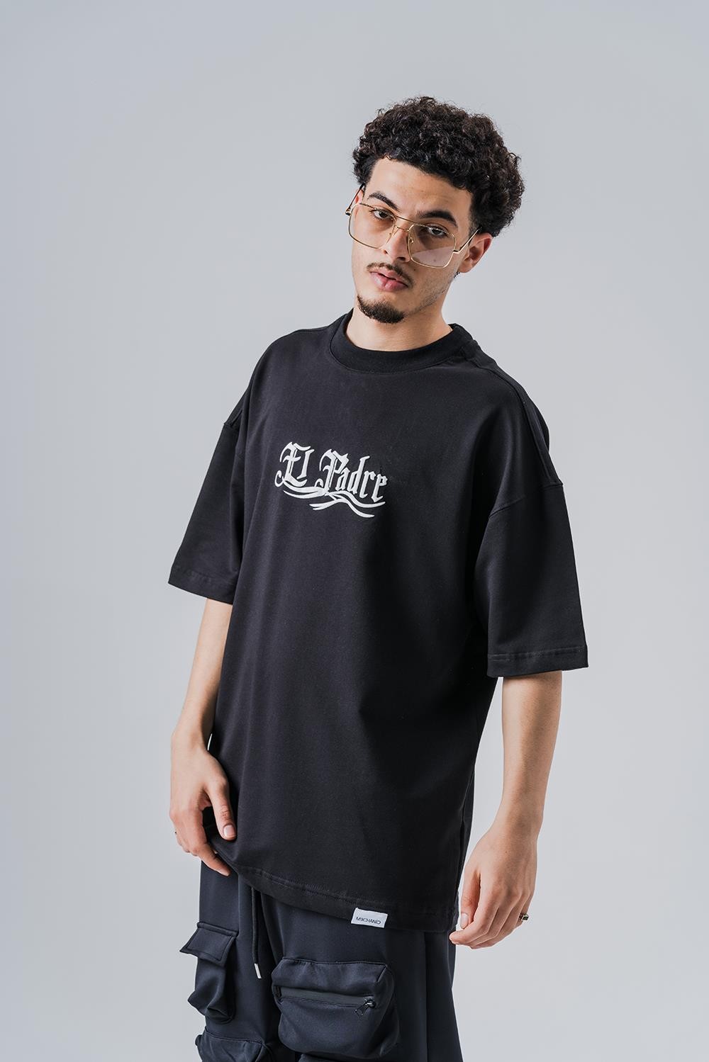 El Padre  Bisiklet Yaka Oversize T-shirt