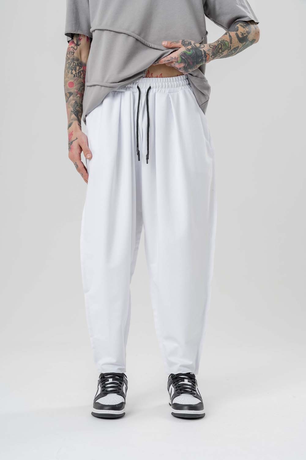 Dunk Bel Lastikli Overlok Paça Pantolon