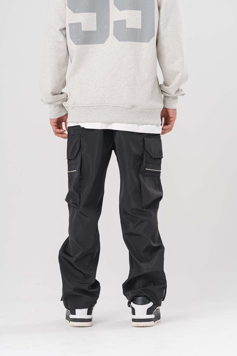 Shine Kargo Cep ve Paça Detaylı Baggy Pantolon