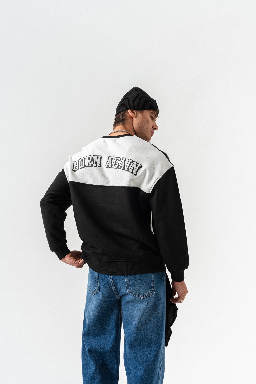 Born Again Bisiklet Yaka Sweatshirt