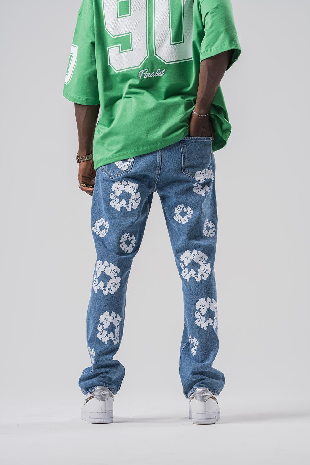 Kanye  Jean Baggy Pantolon