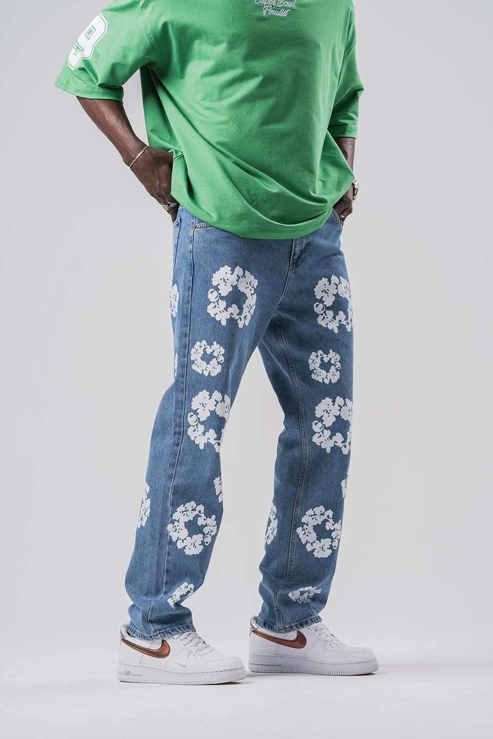 Kanye  Jean Baggy Pantolon