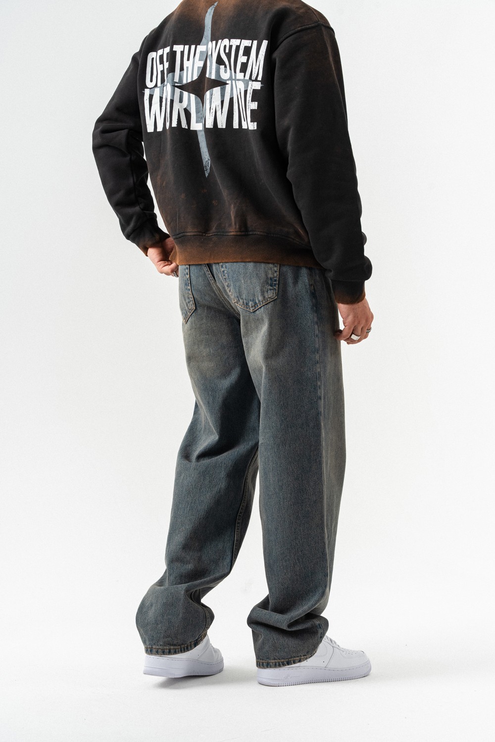 Undercloud Yıkamlı Baggy Jean Pantolon