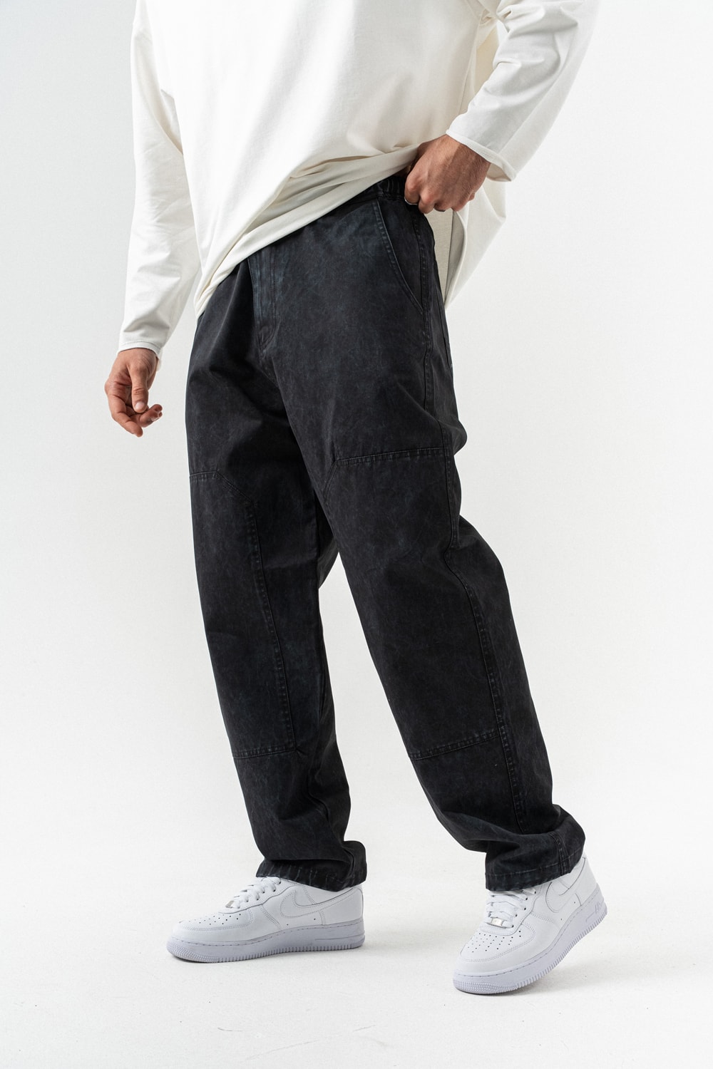 Pulsewind Yıkamalı Baggy Pantolon