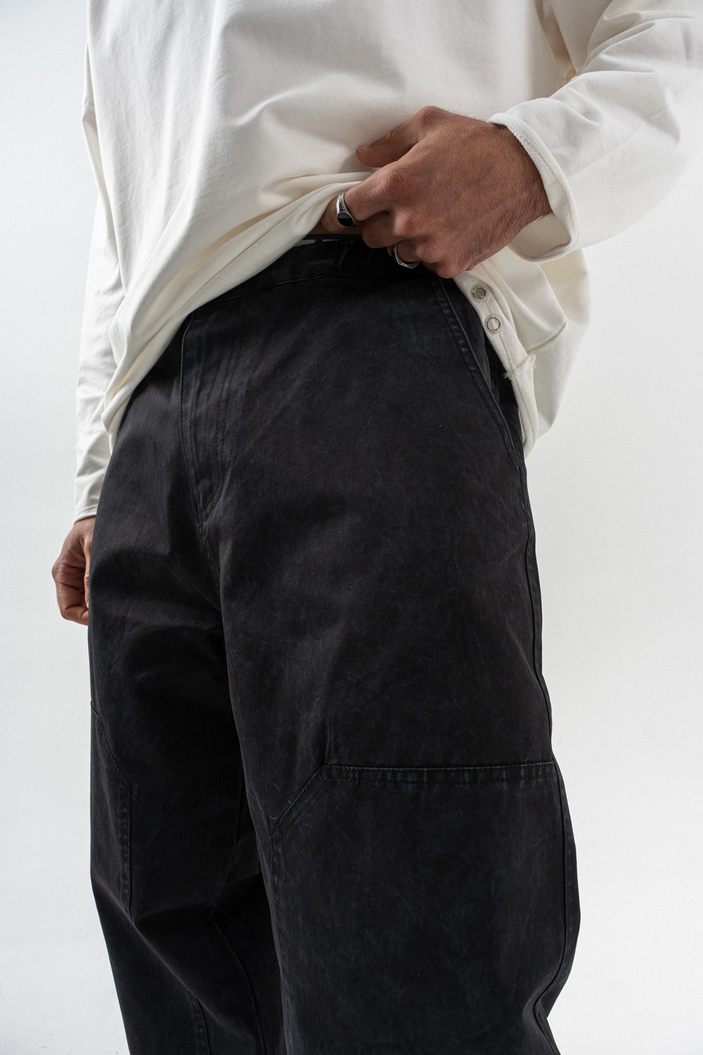 Pulsewind Yıkamalı Baggy Pantolon