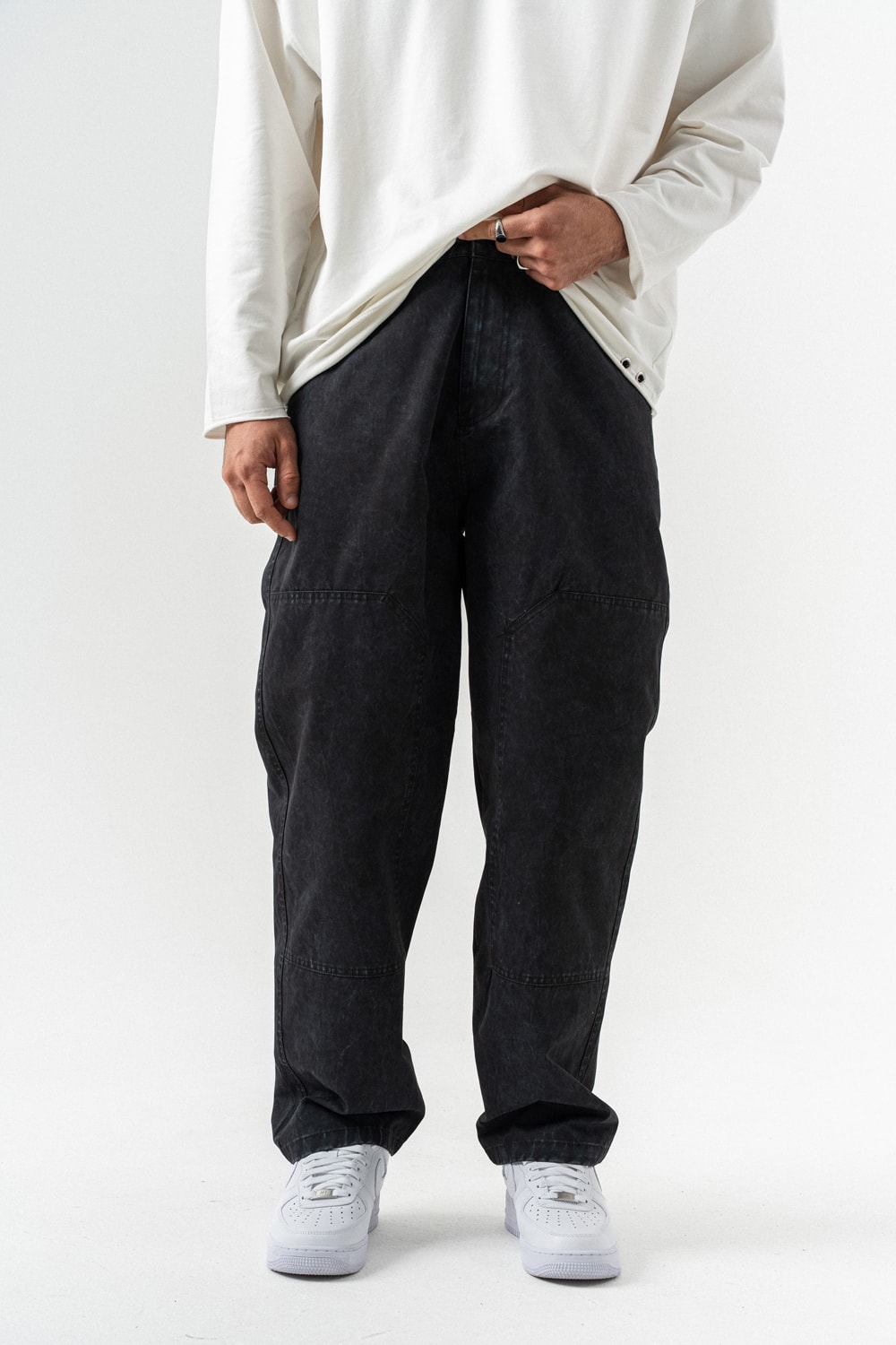 Pulsewind Yıkamalı Baggy Pantolon