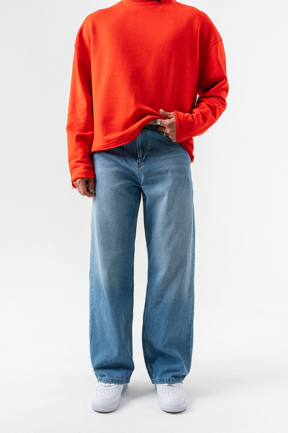 Orix Baggy Jean Pantolon
