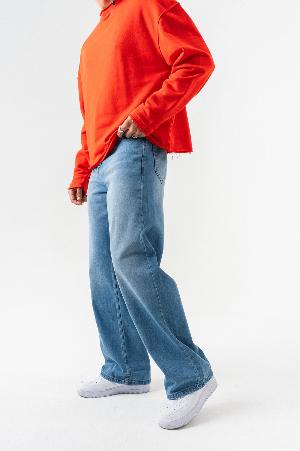 Orix Baggy Jean Pantolon