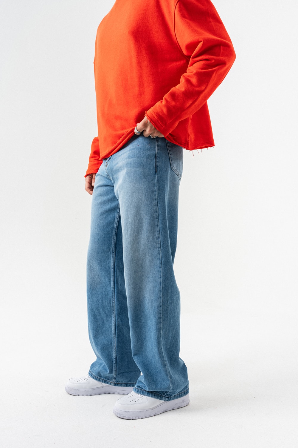 Orix Baggy Jean Pantolon
