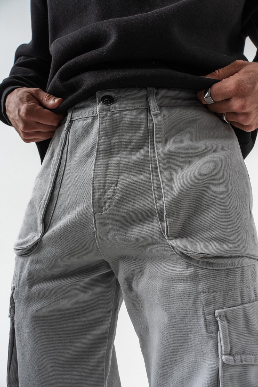 Rhymex Cep Detaylı Baggy Pantolon
