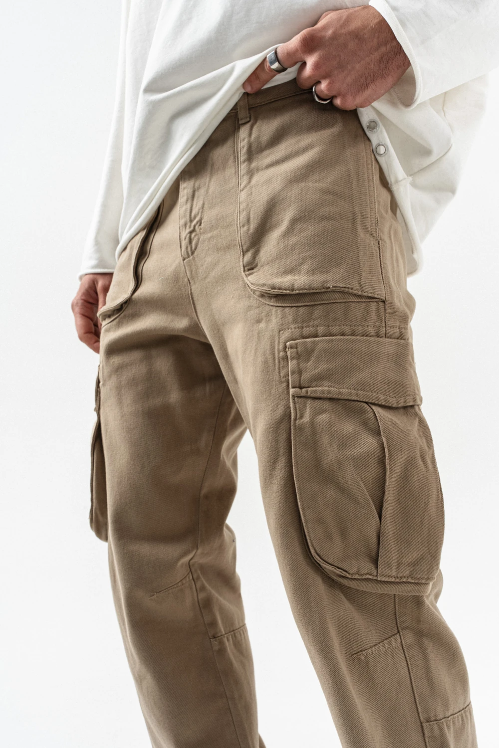 Rhymex Cep Detaylı Baggy Pantolon