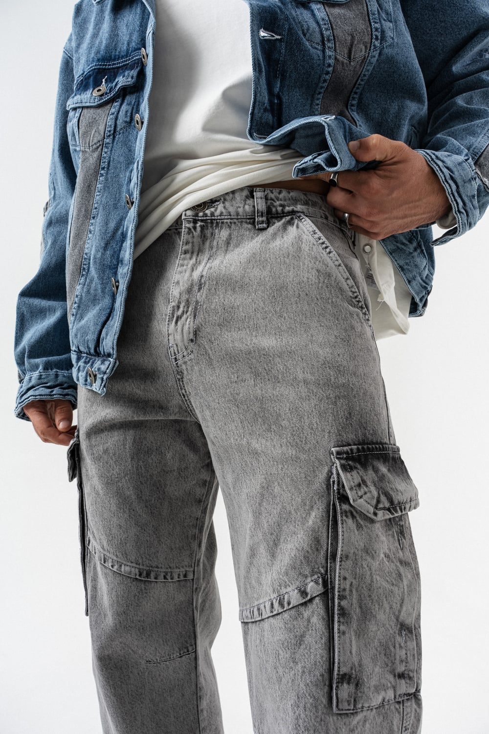 Lyricon Cep Detaylı Baggy Pantolon