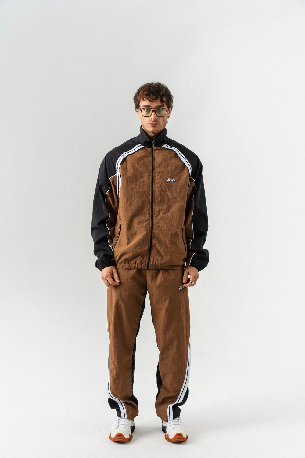 Undermark Paraşüt Alt ve Üst Vintage Takım - Kahverengi