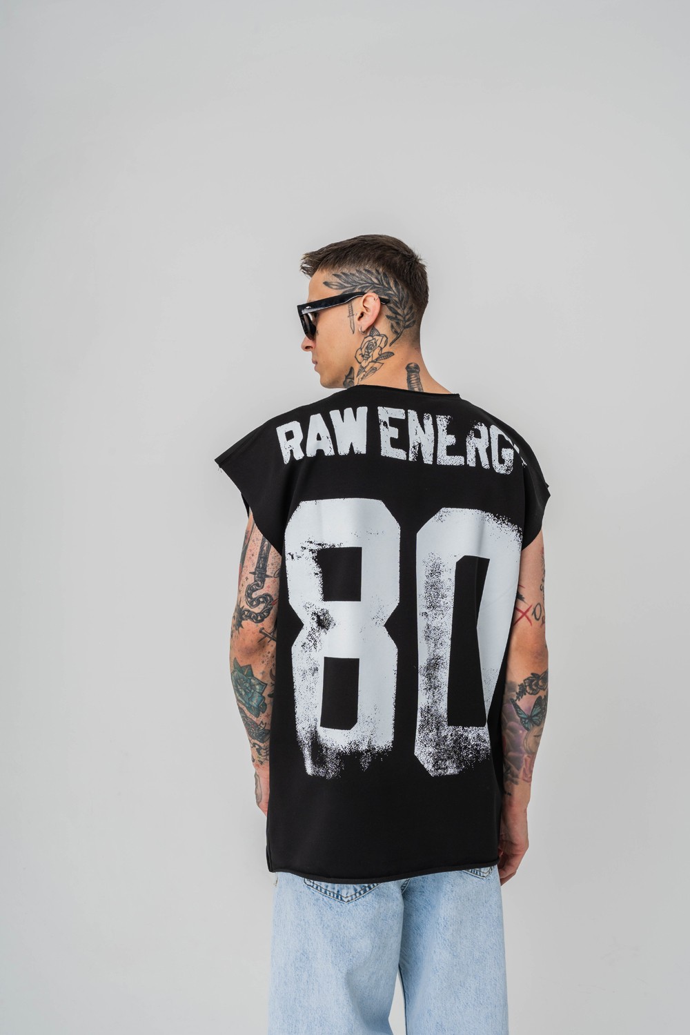 Raw Energy Kolsuz Oversize T-shirt