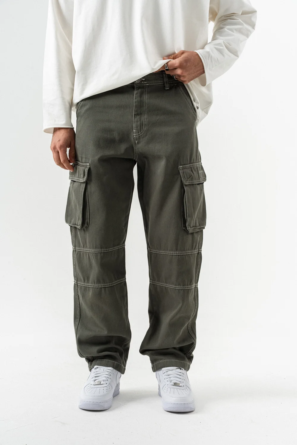 Boomtap Cep Detaylı Baggy Pantolon