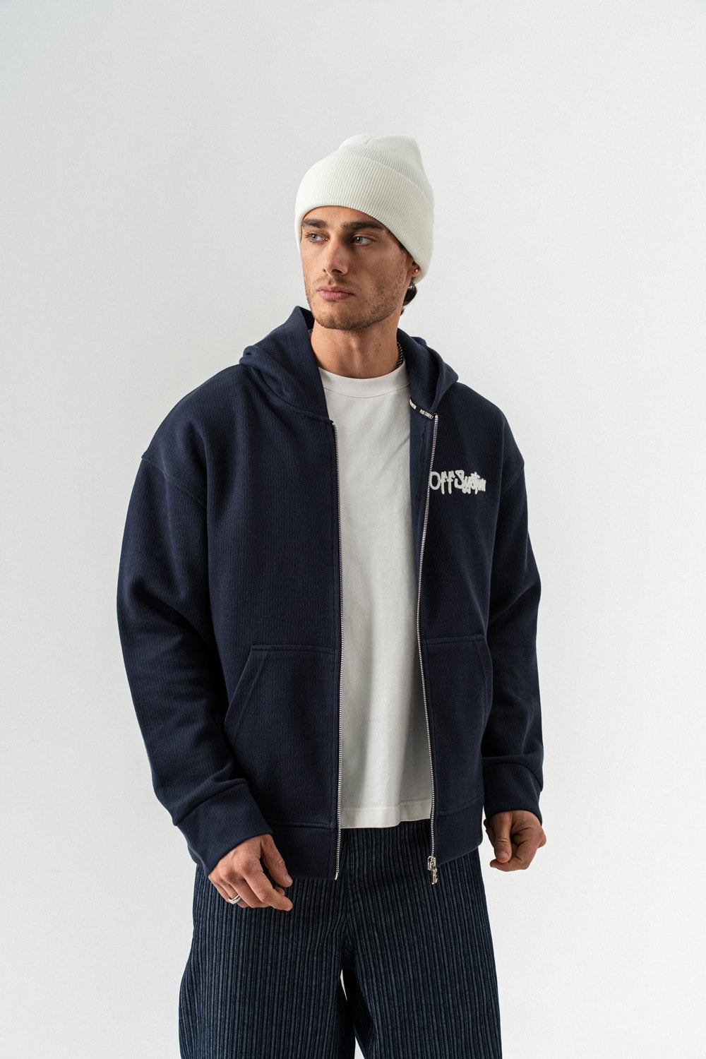Tigerbase Fermuarlı Sweatshirt Hoodie