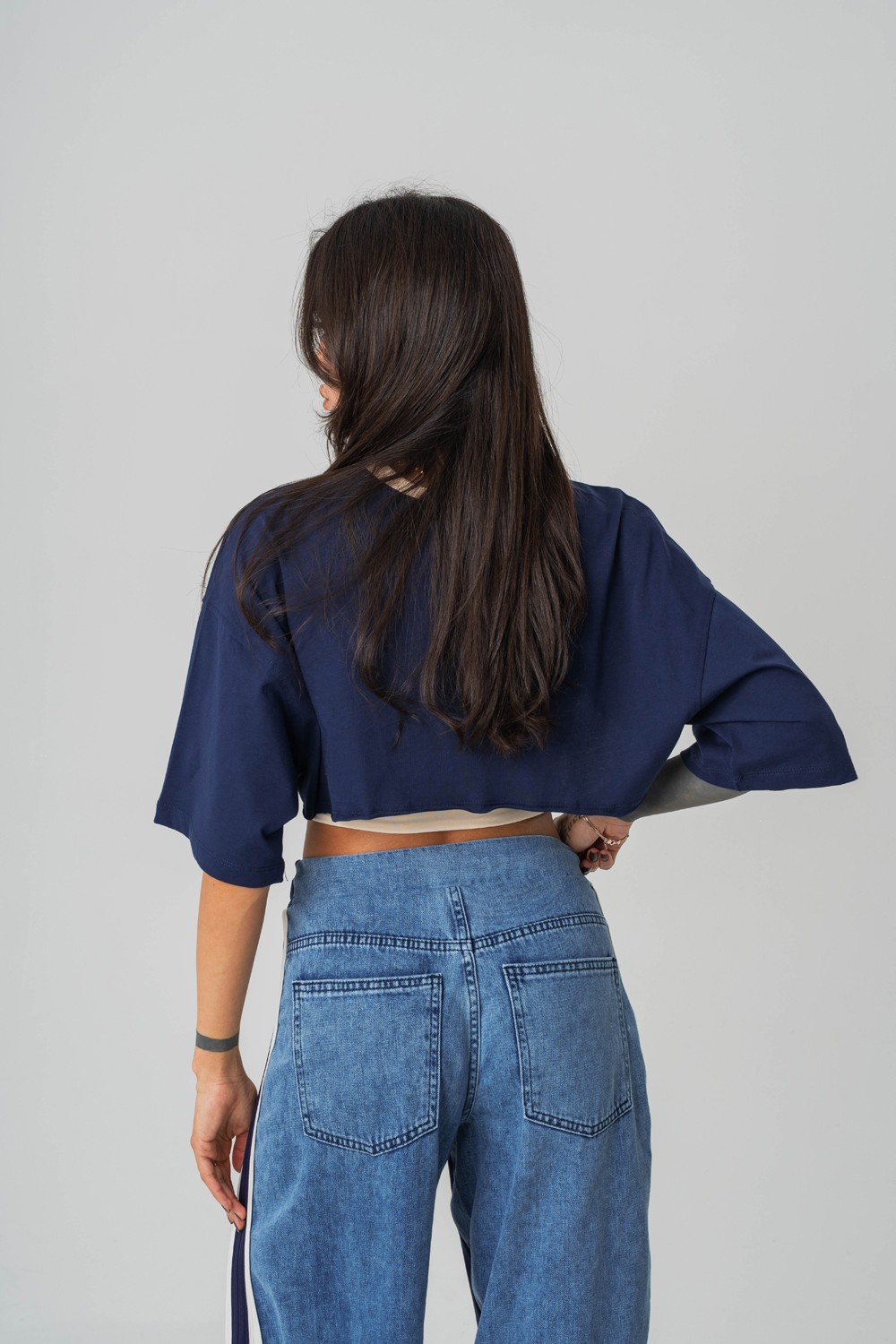 Active Crop + Kadın T-shirt 2'li Set
