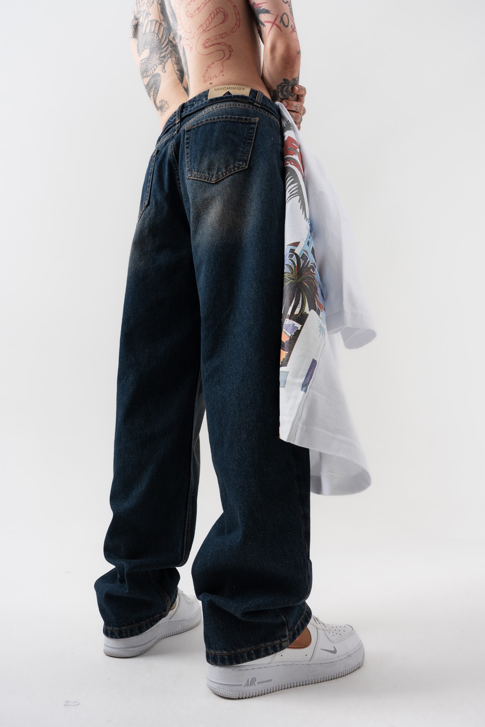 Ghostline Jean Baggy Pantolon