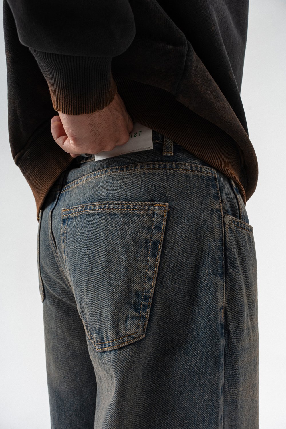 Undercloud Yıkamlı Baggy Jean Pantolon