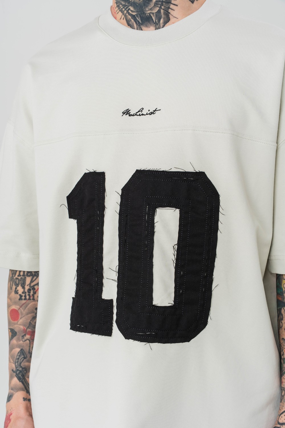 Armando 10  Patch Detaylı Oversize T-shirt
