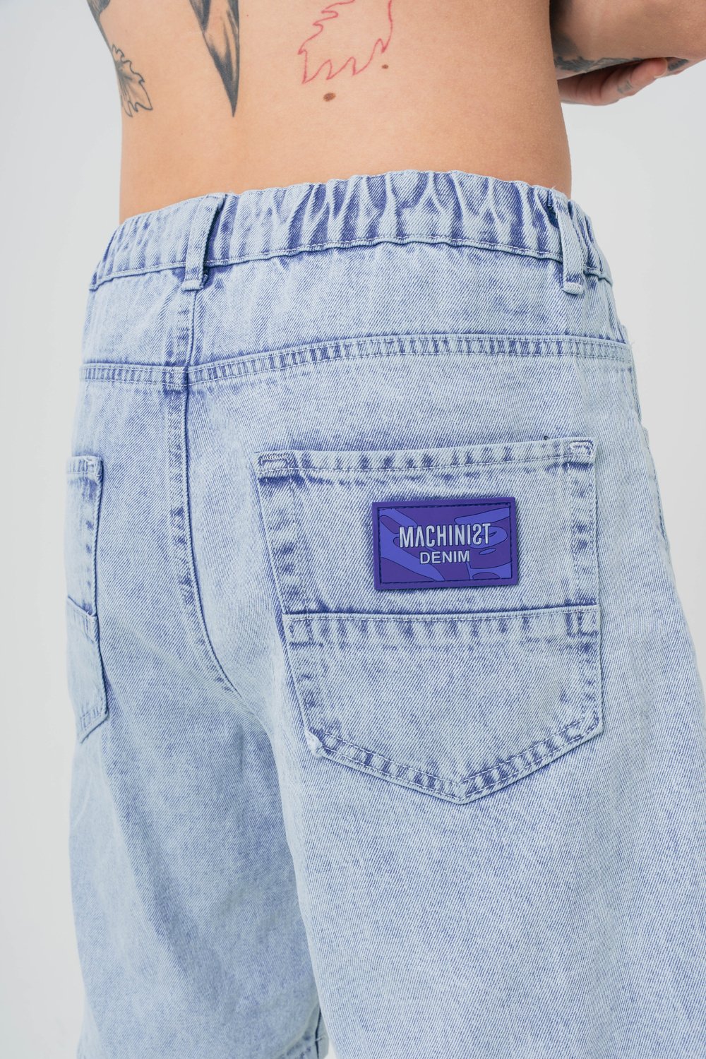 Urban Drip Jean Oversize Şort