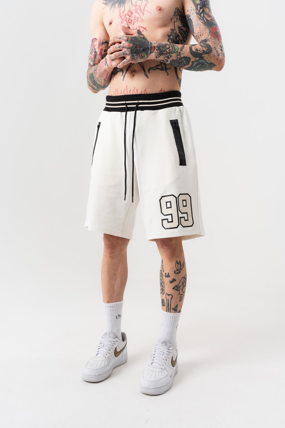 99 Zip Cep Oversize Şort