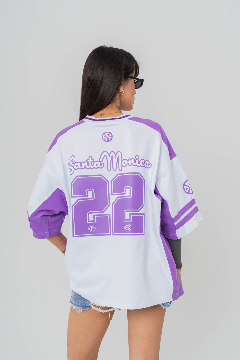 Santa Monica 22 V Yaka Oversize T-shirt