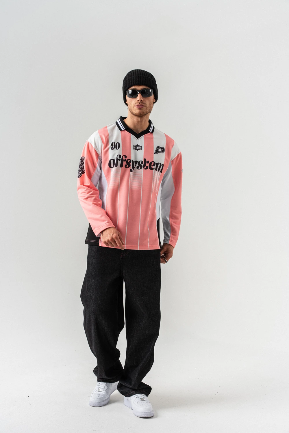 Offsystem Polo Yaka Uzun Kol Forma Sweatshirt