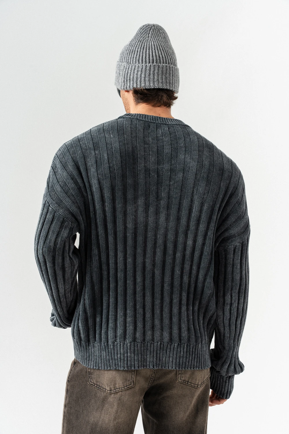 Realm Bisiklet Yaka Triko Kazak