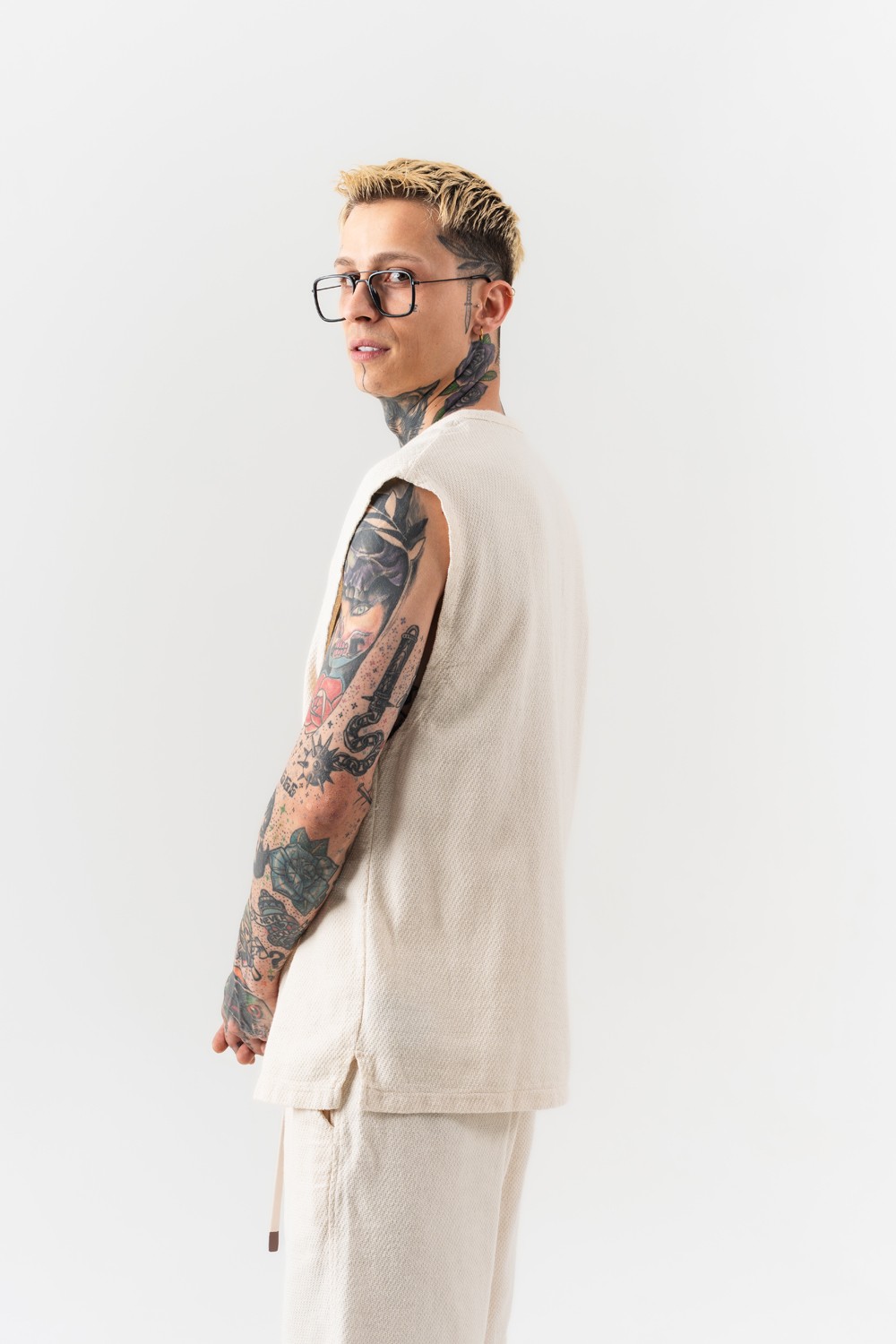 Grime Basic Kolsuz T-shirt ve Şort Takım