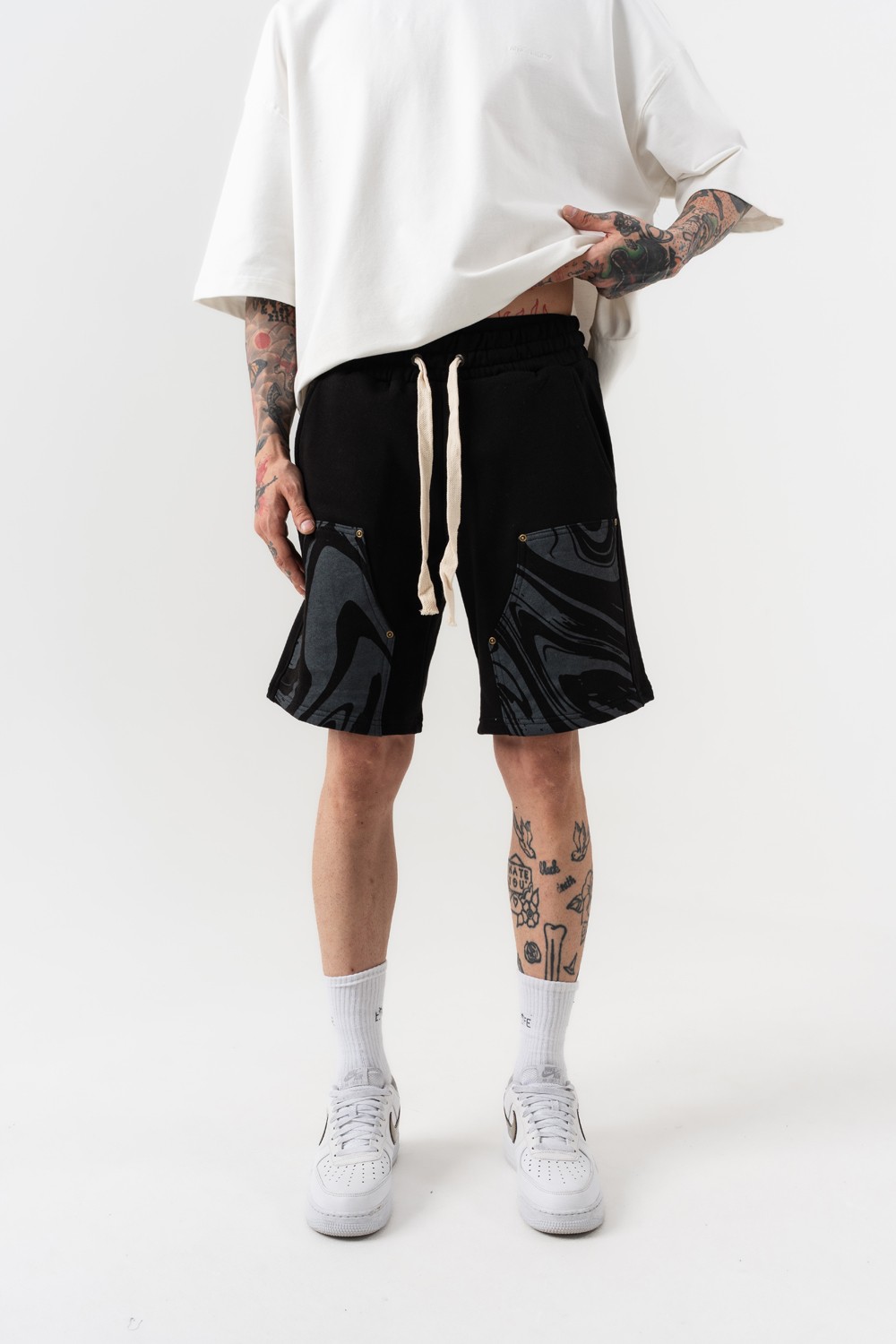 Shadowplay Trok Detay Oversize Şort