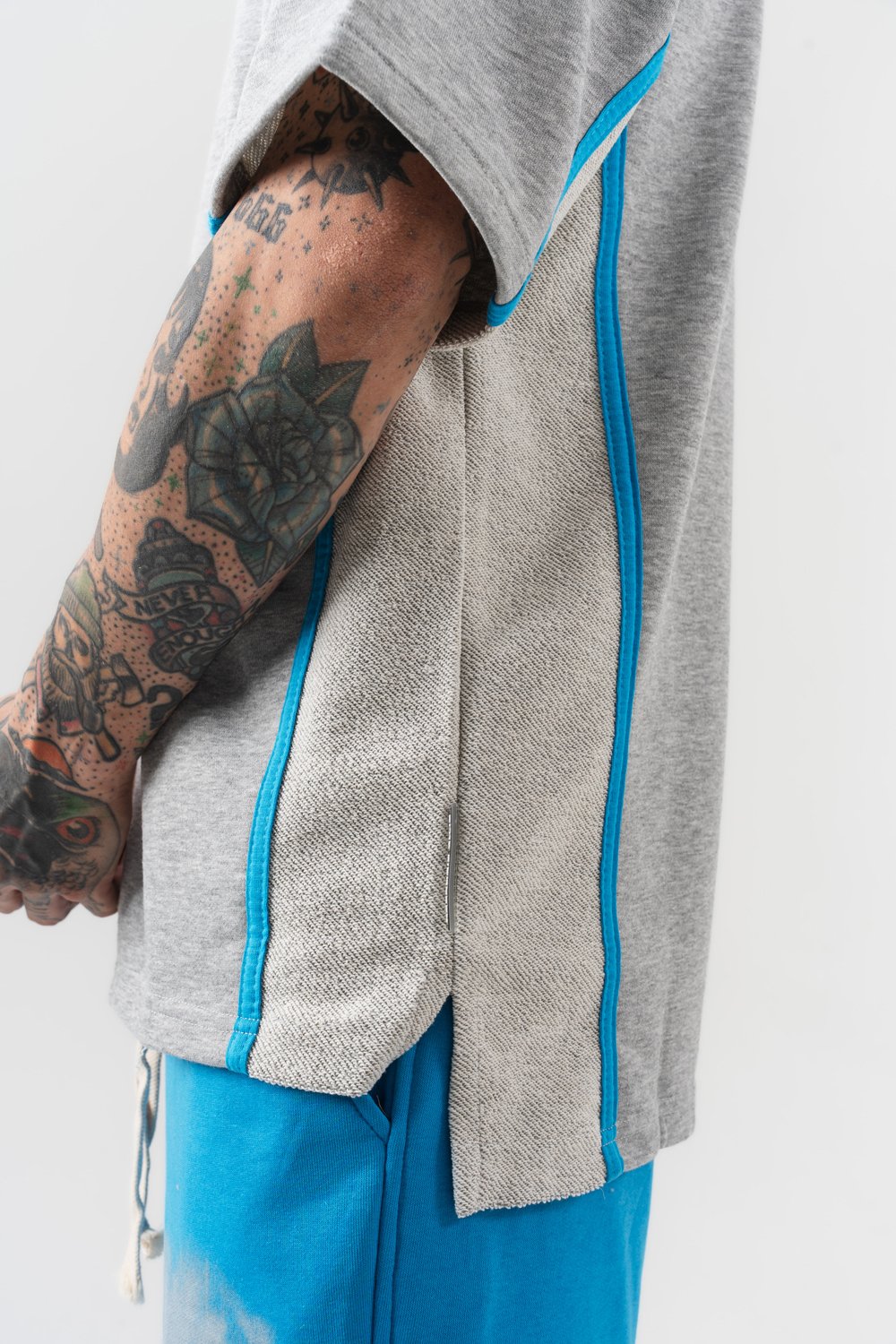 Why Not 3 İplik Oversize T-shirt - Grimelanj