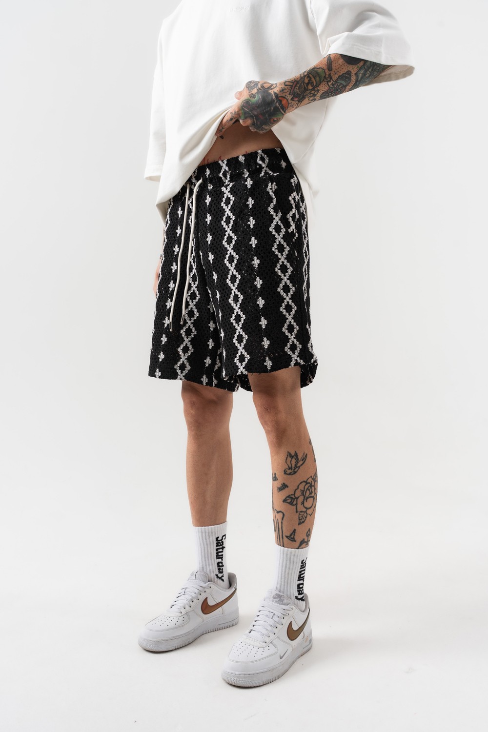 Rawcut Knit Triko Şort