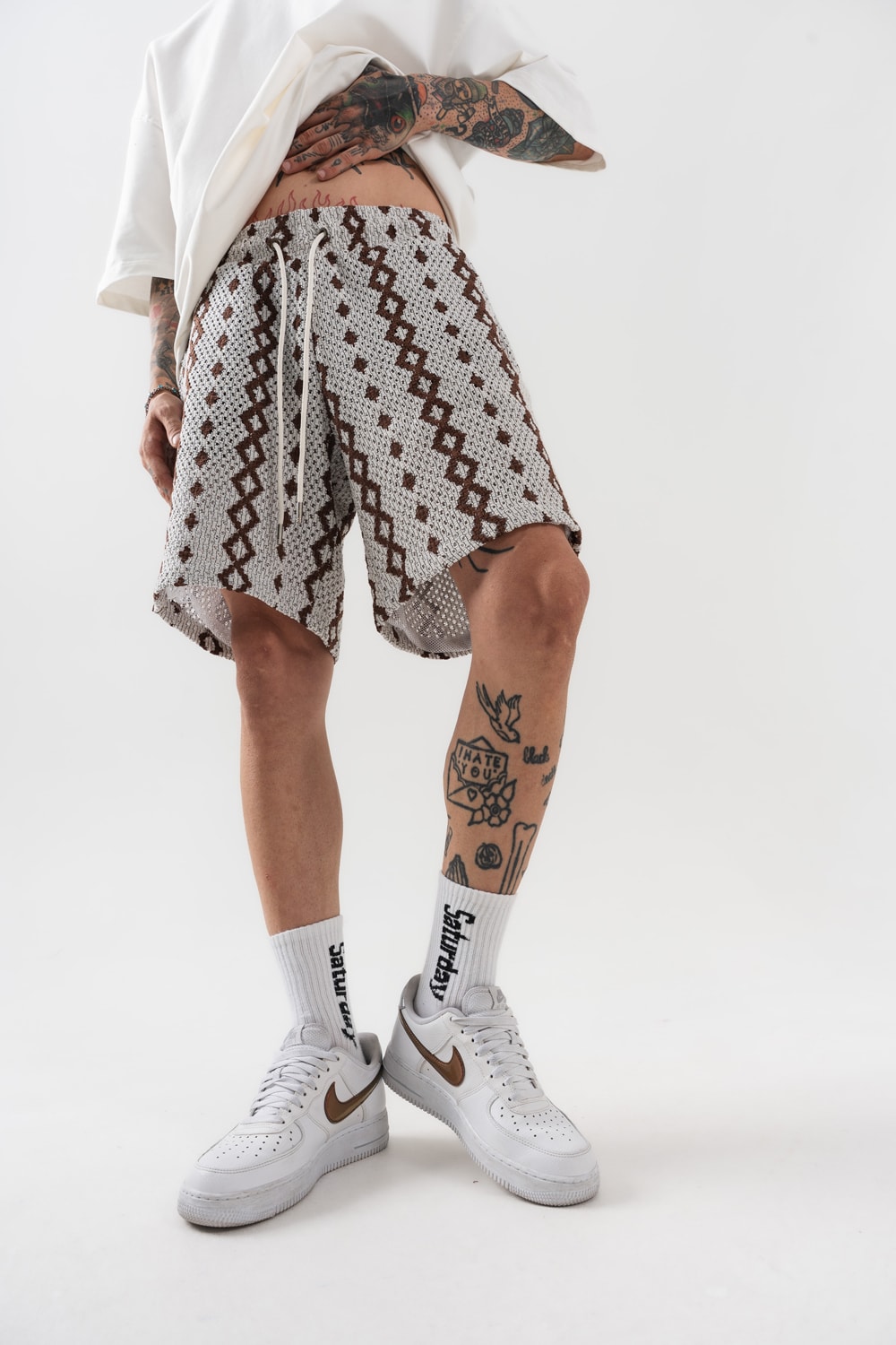 Rawcut Knit Triko Şort