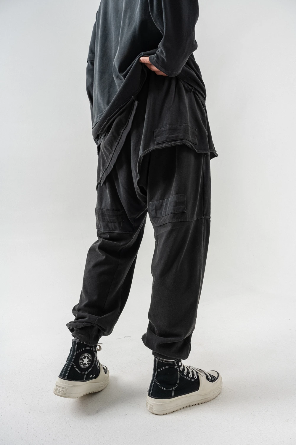 Ashfold Street Parça Detaylı Sweat ve Jogger Takım - Siyah