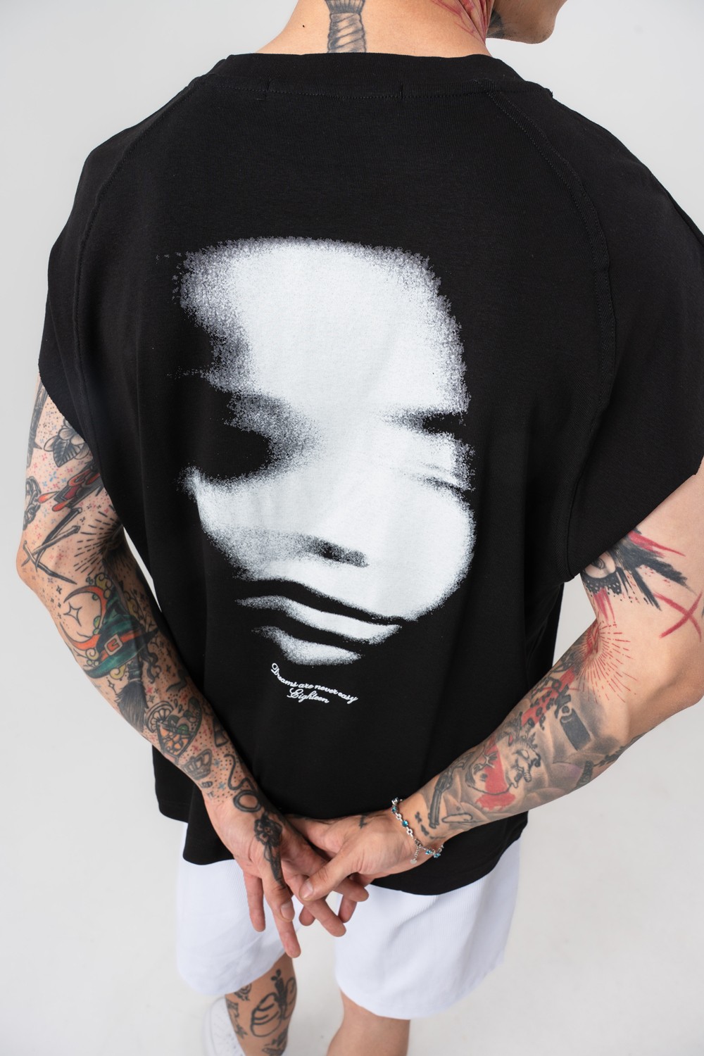 Foggy Pulse Kolsuz Oversize T-shirt