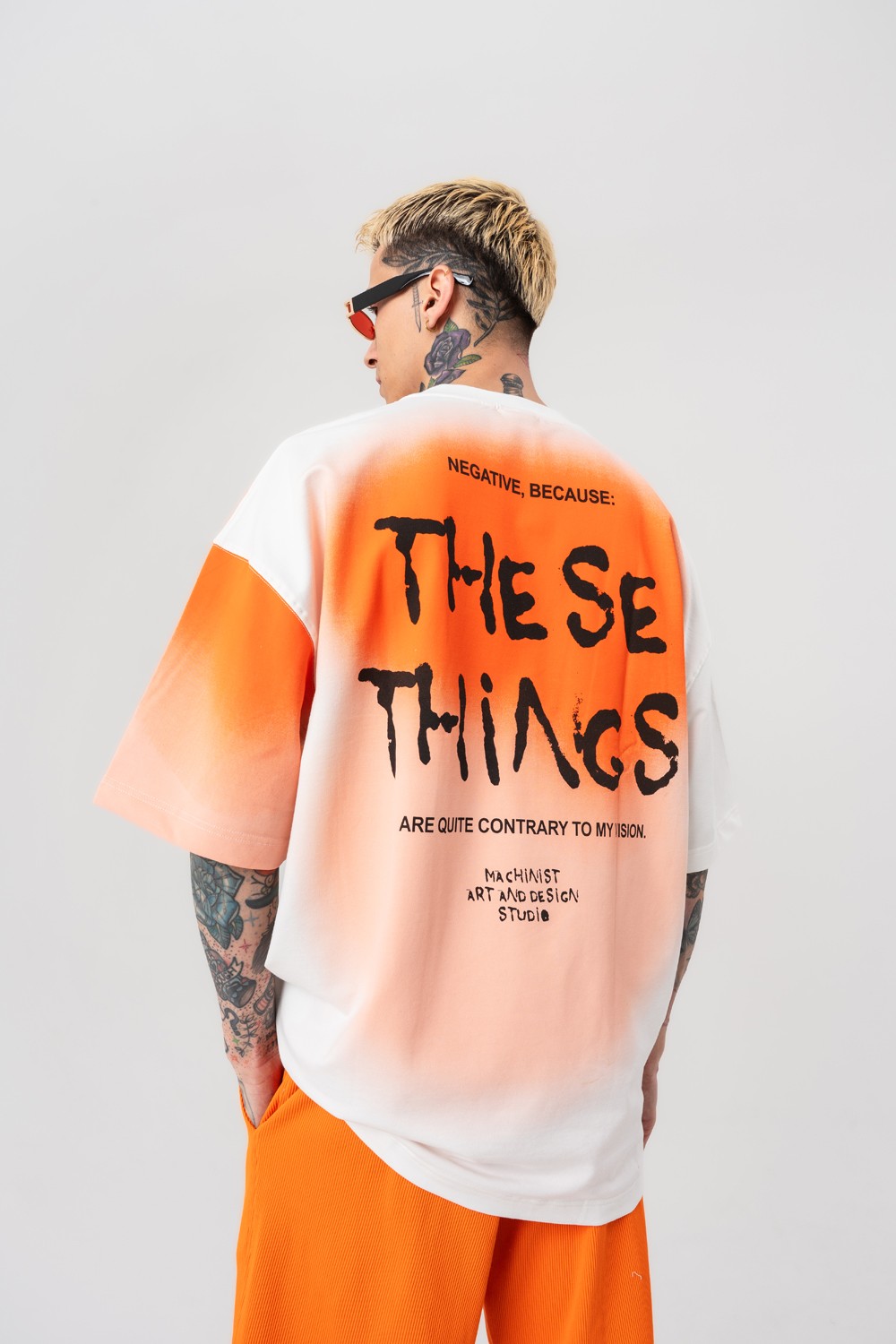 Things Sırt Baskılı Oversize T-shirt