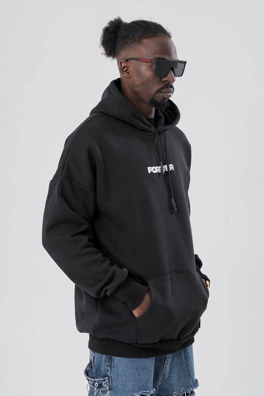 Forever 2pac Kapüşonlu Sweatshirt