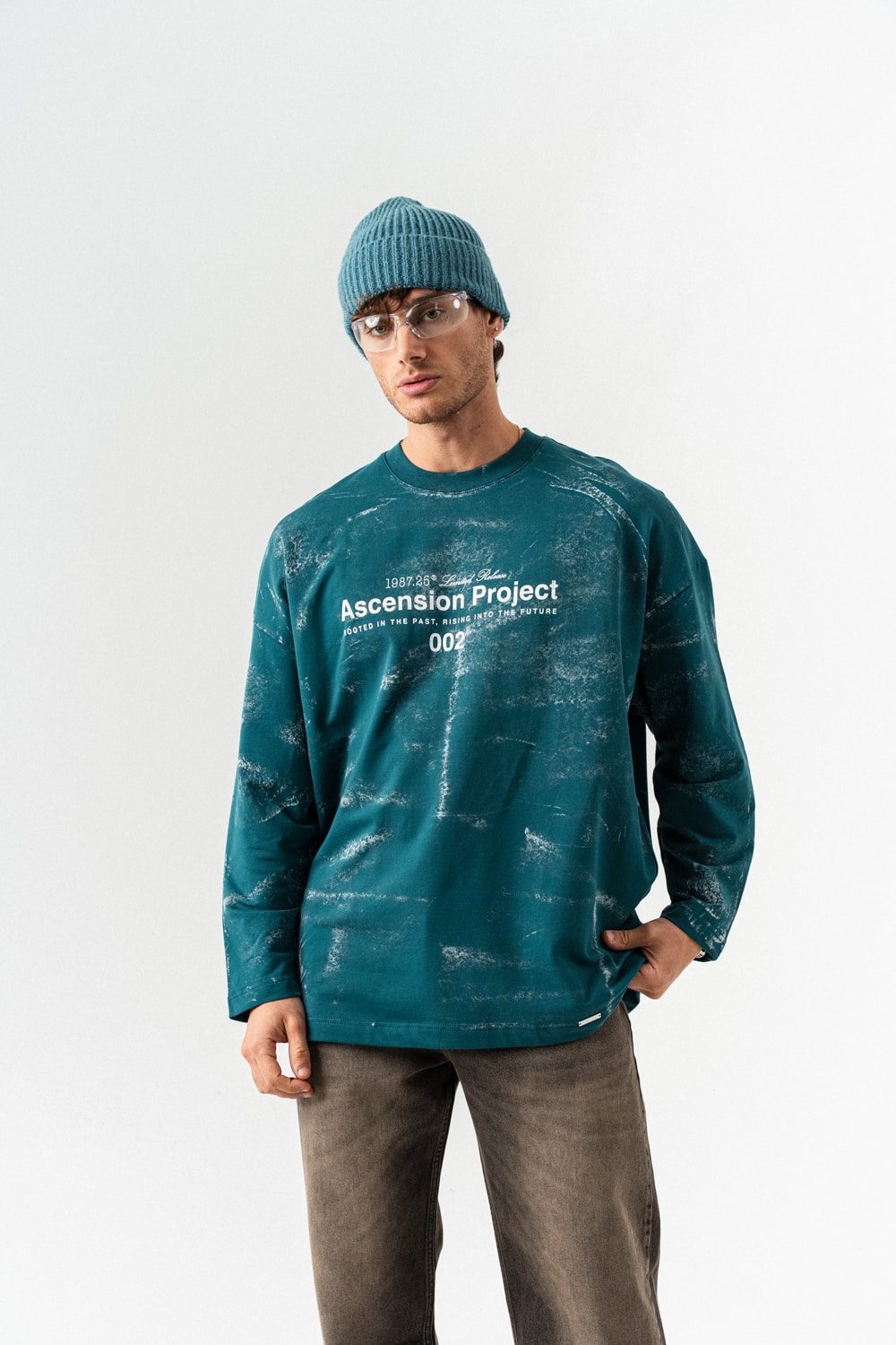 Ascension Brush Bisiklet Yaka Sweatshirt
