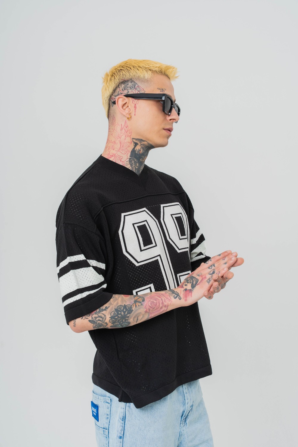 99 Knit Oversize Triko T-shirt