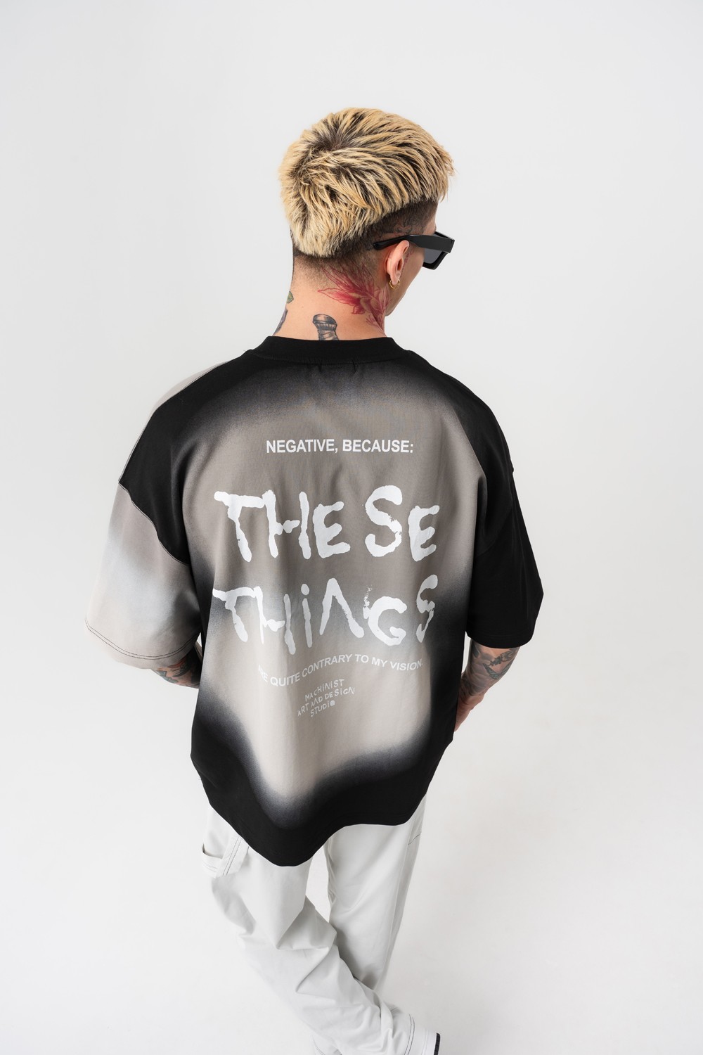 Things Sırt Baskılı Oversize T-shirt
